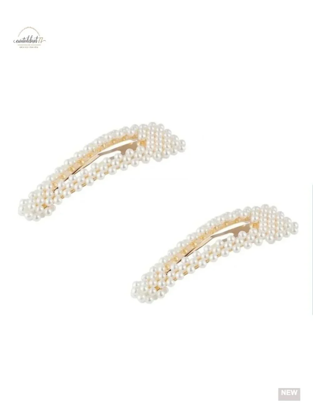 Pearl Snap Hair Clips & Barrettes for Women - Elegant Design
